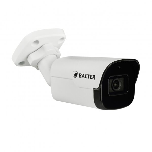 BALTER X PRO NightHawk IP Außenkamera mit 4.0MP, 2.8mm, Nachtsicht 40m, Ultra Low Light, WDR 120dB, Deep Learning AI, Smarte Verhaltensanalyse, PoE/12V DC, IP67