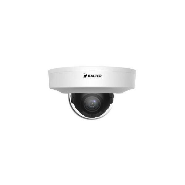 BALTER X PRO NightHawk IP Dome-Kamera mit 4.0MP, 2.8mm, Nachtsicht 30m, Ultra Low Light, WDR 120dB, Deep Learning AI, Alarm, Audio, PoE/12V DC