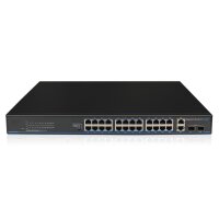 24x PoE+ Netzwerk Smart Gigabit Switch, 4x Gigabit...