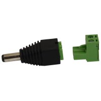 Strom-Adapter, DC-Adapter, DC-Stecker 2.1mm/5.5mm auf...